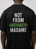 LA ROCHE PARIS SCHWARZ - GREEN NFM-T-SHIRT